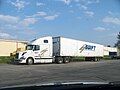 2006 Volvo VNL670 with a 2002 Wabash National 53' DuraPlate Dry Van Trailer