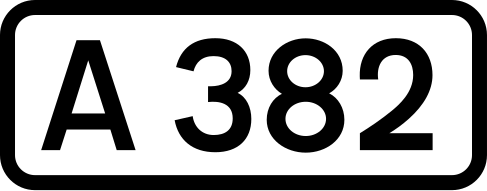 File:UK road A382.svg