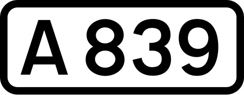 File:UK road A839.svg