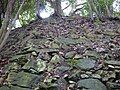 Stone wall of Nishinomaru, or western compound