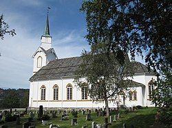 View of the village church