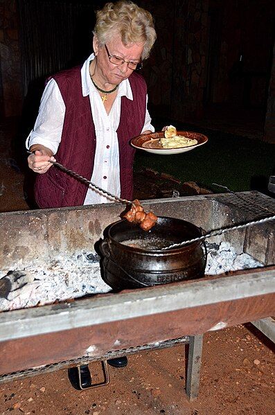 File:Bushman fondue, Namibia.jpg