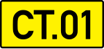 CT.01 Expressway shield}}