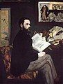 Porträt des Émile Zola, Edouard Manet, 1868