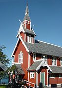 Holm Church in Rauma Municipality