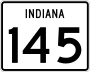 State Road 145 marker