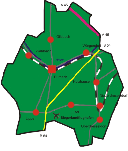 File:Stadtgliederung Burbach (Siegerland).png