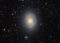 The spiral galaxy NGC 1398, which lies roughly 65 million light-years from Earth in the constellation Fornax. [8]