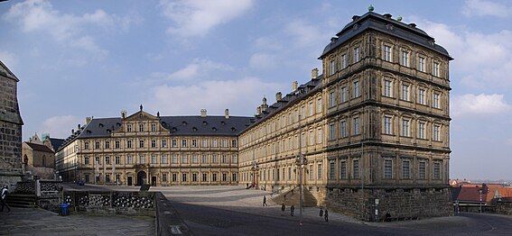 The New Residence of the Bishops at Bamberg, built 1697-1703 for Lothar Franz von Schönborn