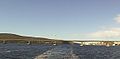 The bridge from the Derwent River (facing south).