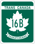 Highway 16B marker