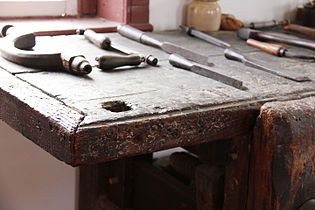 Shaker Tool Bench, Shaker Village, Pleasant Hill, KY