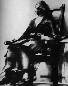 Photo of Ruth Snyder's execution, taken by Tom Howard.