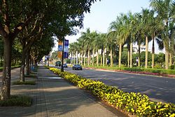 Xingzhong Road (兴中道) in East District, Zhongshan