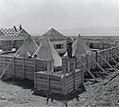 Ginosar1937. "Tower and Stockade" wall under construction