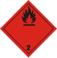 2.1 - Flammable gases