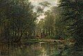 Forest in Veules-les-Roses. Normandy. (1871) Tretyakov Gallery