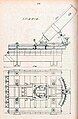 A drawing of the IKO mortar and its timber firing platform