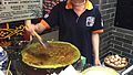 Jianbing being prepared