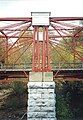 View of the bridge and pier in 1984