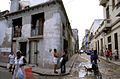 Street scene at the Old Havana