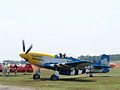 P-51 Mustang getting ready to take off, taken at the 2005 Lumberton Celebration of Flight