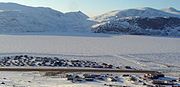 Pangnirtung airstrip, April 2006