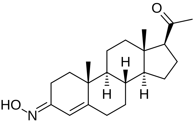 File:Progesterone 3-oxime.svg