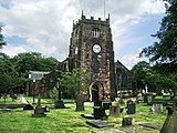 The current Radcliffe Parish Church