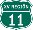 Route 11 shield}}