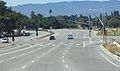 Intersection of San Tomas Expressway and Monroe Street in Santa Clara, California