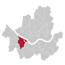 Location of Yeongdeungpo District in Seoul