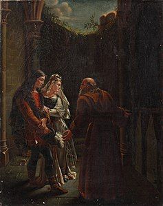 Geneviève and Lancelot at the Tombs of Tristan and Isolde (c. 1814)