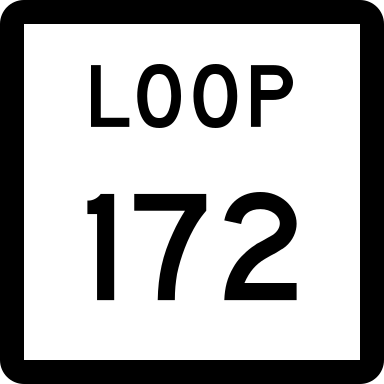 File:Texas Loop 172.svg