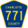 County Road 771 marker