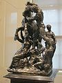 Bronze miniature copy of the Farnese Bull by Adriaen de Vries, 1614