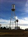 Two water towers in Farwell