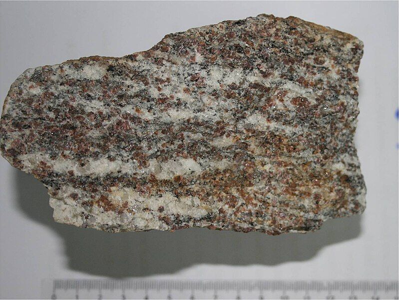 File:Garnet gneiss.jpg