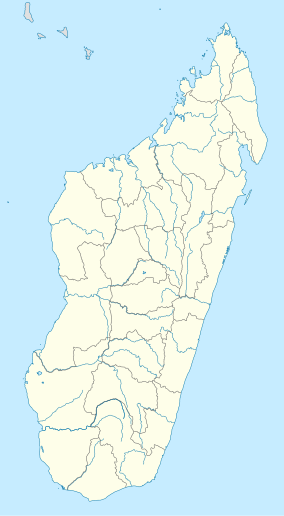 Map showing the location of Ambohijanahary Special Reserve