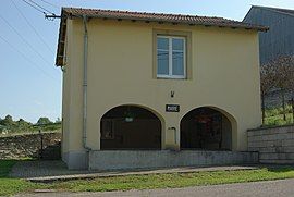 The town hall in Chauffecourt