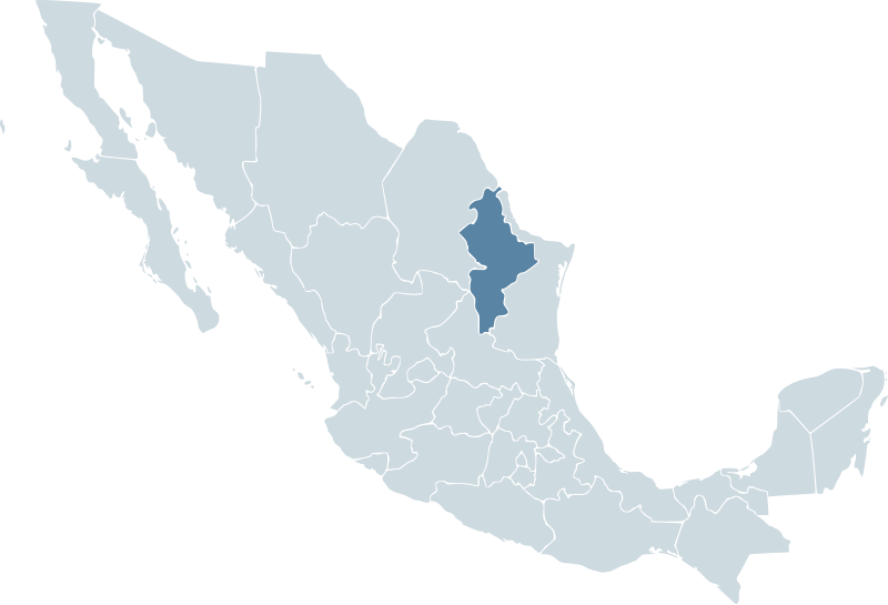 File:Mexico map, MX-NLE.svg