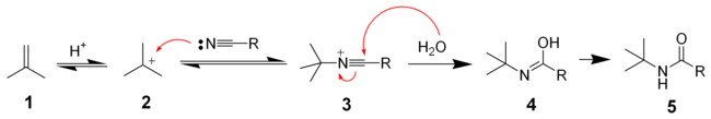 The mechanism of the Ritter reaction