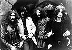 Black Sabbath in 1970. From left to right: Geezer Butler, Tony Iommi, Bill Ward, Ozzy Osbourne.