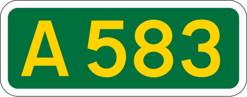 File:UK road A583.svg