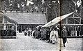 Japanese army and navy officers visiting the Shonan Jinja in 1943