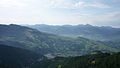 Băile Borșa viewed from Toroioaga Peak