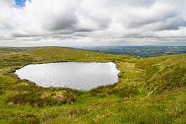 An upland lake