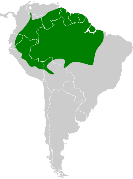 File:Cotinga cayana map.svg