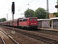 Freight train in Nidderau