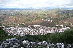 El Gastor from Algarín mountain